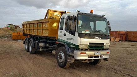 Bin Hire Truck in Melton